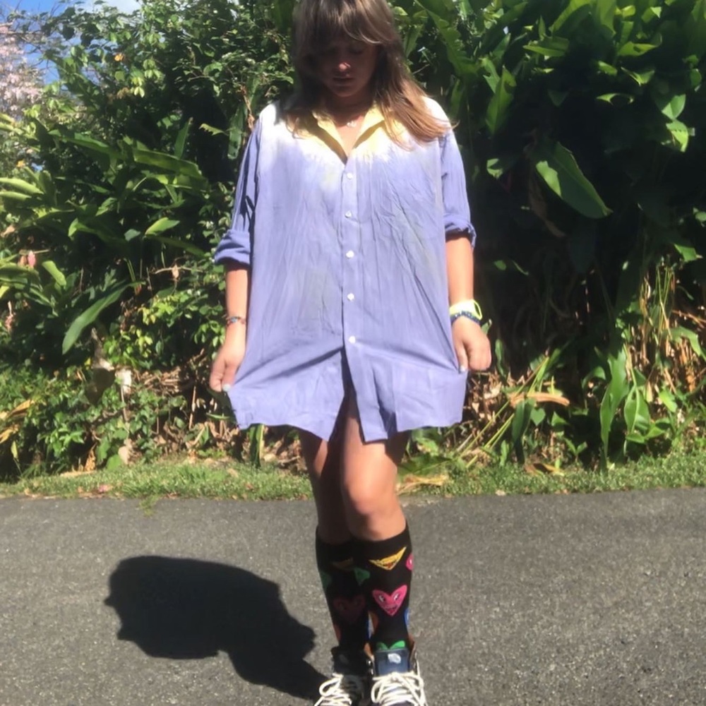 Upcycling man blouse. It was white but I colored - Picture 5 of 5